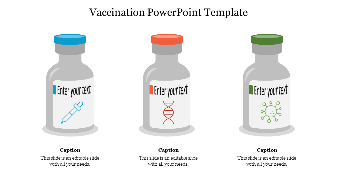 Good Vaccination PowerPoint Template Themes Presentation